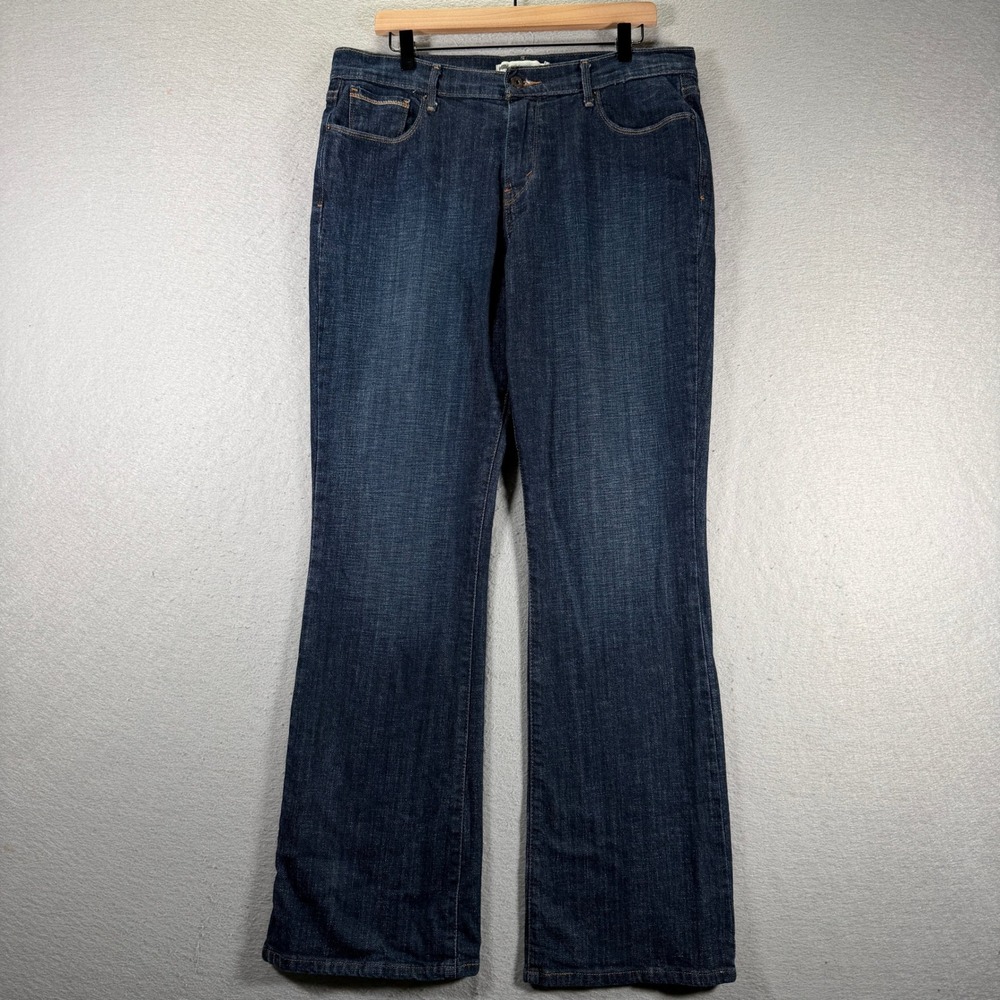 Levi's‎ 515 Bootcut Jeans Womens 14 Dark Wash Denim Stretch 36x33 Mid Rise